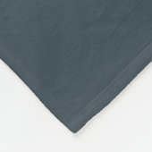 Koolstof Goud Kleur Monogram Professioneel Initiaa Fleece Deken (Hoek)