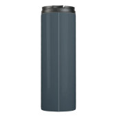 Koolstof Goud Kleur Monogram Professioneel Initiaa Thermosbeker (Achterkant)