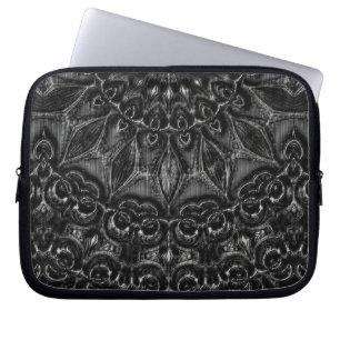 Koolstof Mandala-laptophoes Laptop Sleeve