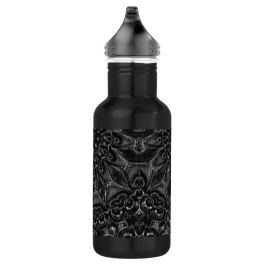 Koolstof Mandala Roestvrij stalen flesje Waterfles (Rechts)