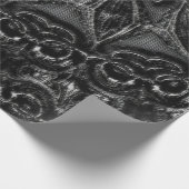 Koolstof Mandala — Verpakkingspapier Cadeaupapier (Hoek)