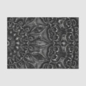 Koolstof Mandala - Weefselpapier Tissuepapier (Voorkant)