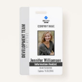 Koolstof medewerker van de QR-code van de Veilighe Badge (Voorkant)