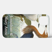 koolstof: roodbaars of Paarse haron Case-Mate iPhone Case (Achterkant (horizontaal))