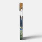 koolstof: roodbaars of Paarse haron Case-Mate iPhone Case (Achterkant / Links)