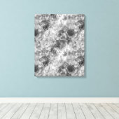 Koolstof, ruw textiel canvas afdruk (Insitu (Houten vloer))