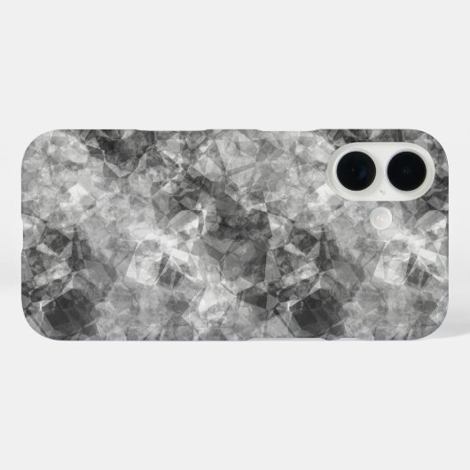 Koolstof, ruw textiel Case-Mate iPhone case (Achterkant (horizontaal))