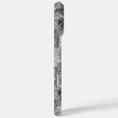 Koolstof, ruw textiel Case-Mate iPhone case (Achterkant / Rechts)