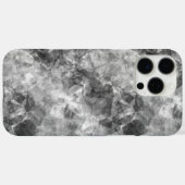 Koolstof, ruw textiel Case-Mate iPhone case (Achterkant (horizontaal))