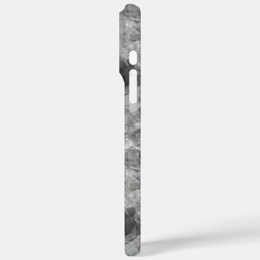 Koolstof, ruw textiel Case-Mate iPhone case (Achterkant / Links)