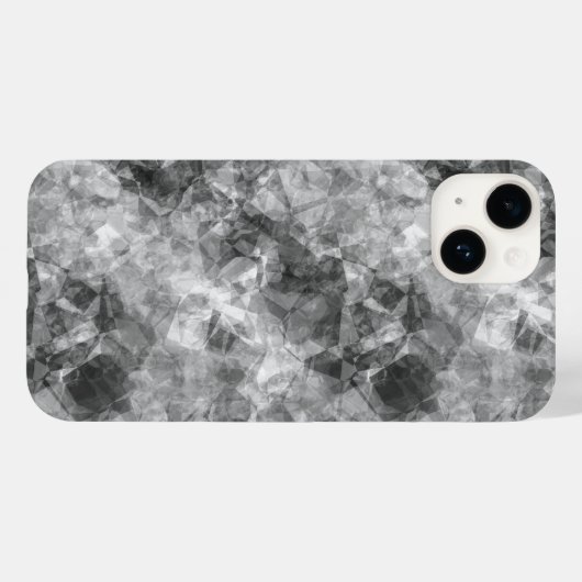 Koolstof, ruw textiel Case-Mate iPhone case (Achterkant (horizontaal))