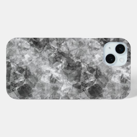 Koolstof, ruw textiel Case-Mate iPhone case (Achterkant (horizontaal))
