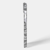 Koolstof, ruw textiel Case-Mate iPhone case (Achterkant / Links)