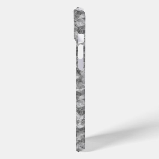 Koolstof, ruw textiel Case-Mate iPhone case (Achterkant / Links)