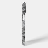 Koolstof, ruw textiel Case-Mate iPhone case (Achterkant / Rechts)