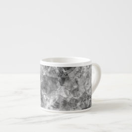 Koolstof, ruw textiel espresso kop