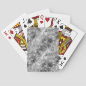 Koolstof, ruw textiel speelkaarten (Achterkant)