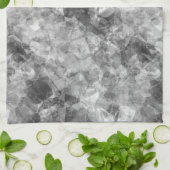 Koolstof, ruw textiel theedoek (Gevouwen)