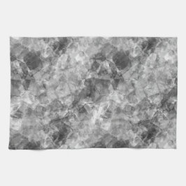 Koolstof, ruw textiel theedoek