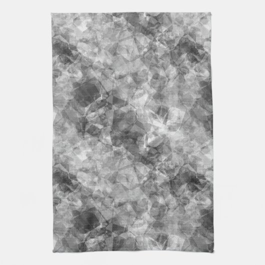 Koolstof, ruw textiel theedoek (Verticaal)