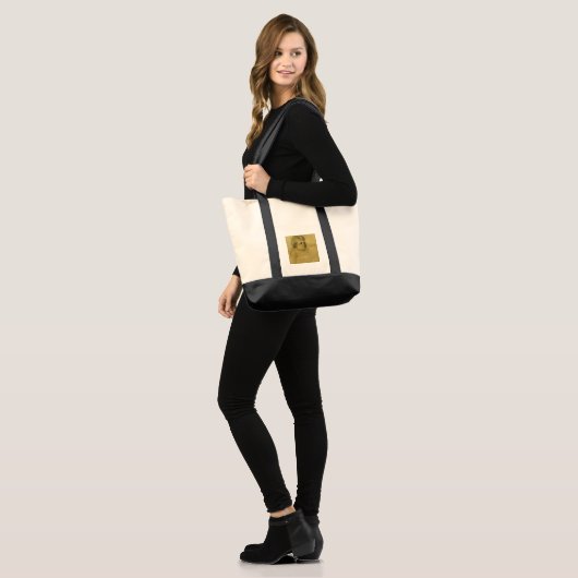 Koolstof Tote Bag (Voorkant (model))