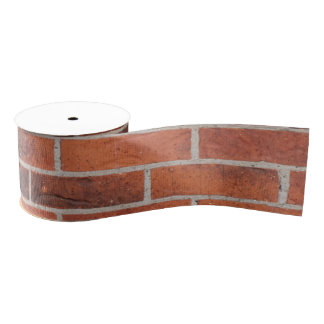 Koolstof van Brick Grosgrain Lint