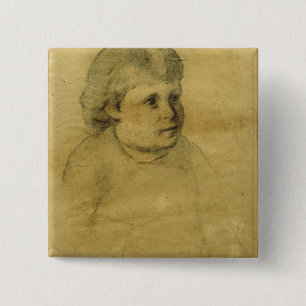 Koolstof Vierkante Button 5,1 Cm