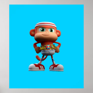 Koolstof voor Chico-vrienden Poster