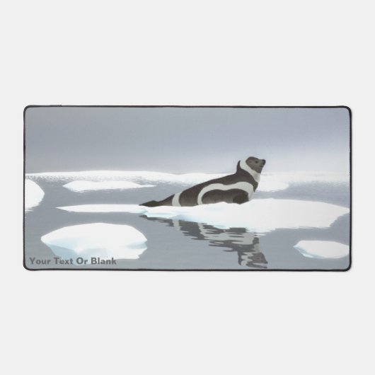 Koolstofafdichting op ijs bureaumat (Voorkant)