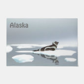 Koolstofafdichting op ijs deurmat (Voorkant)