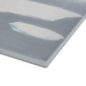 Koolstofafdichting op ijs snijplank (Hoek)