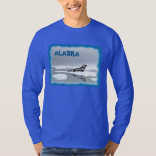 Koolstofafdichting op ijs t-shirt