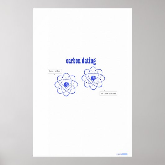 koolstofdatering (poster) poster (Voorkant)