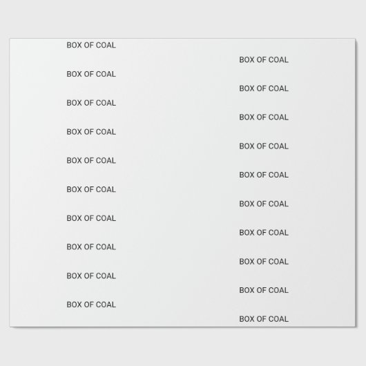 KOOLSTOFDOOS CADEAUPAPIER (Vlak)