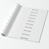 KOOLSTOFDOOS CADEAUPAPIER (Uitgerold)