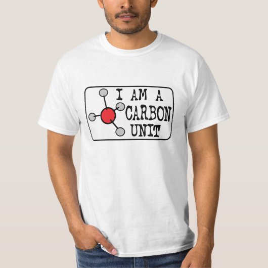 Koolstofeenheid T-shirt (Voorkant)