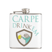 Koolstoffles Heupfles (Voorkant)