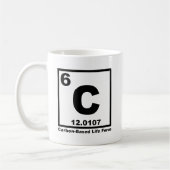 Koolstofgebaseerde levensvorm grappige mok (Links)