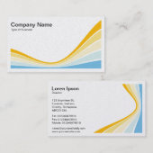 Koolstofgolven - Kleuren 04b Visitekaartje (Voorkant / Achterkant)