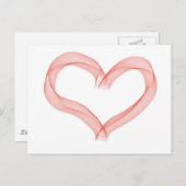 Koolstofhart Briefkaart (Voorkant / Achterkant)