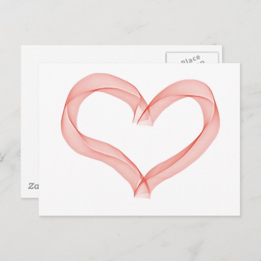 Koolstofhart Briefkaart (Voorkant / Achterkant)