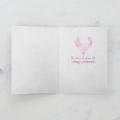 Koolstofhart met Roos- en Ivy-Kaart Kaart (Binnen)