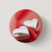 Koolstofharten Ronde Button 3,2 Cm (Voorkant)