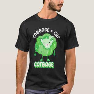 Koolstofkat Vegetarisch Kool T-shirt