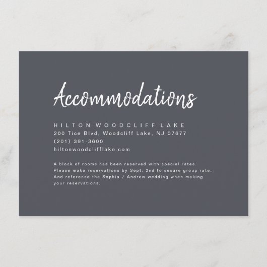 Koolstofminimalistische scriptaccommodatie informatiekaartje (Voorkant)