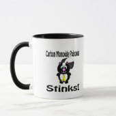 Koolstofmonoxide-gifsteen Stinks Skunk Awareness D Mok (Links)