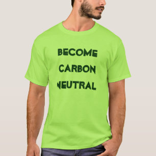 Koolstofneutraal worden t-shirt