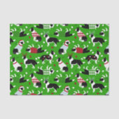 Koolstofpapier voor kerstrand tissuepapier (Voorkant)