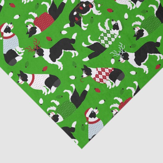 Koolstofpapier voor kerstrand tissuepapier (Detail)