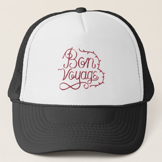 Koolstofreis voor kalligrafie-sticker trucker pet (Voorkant)